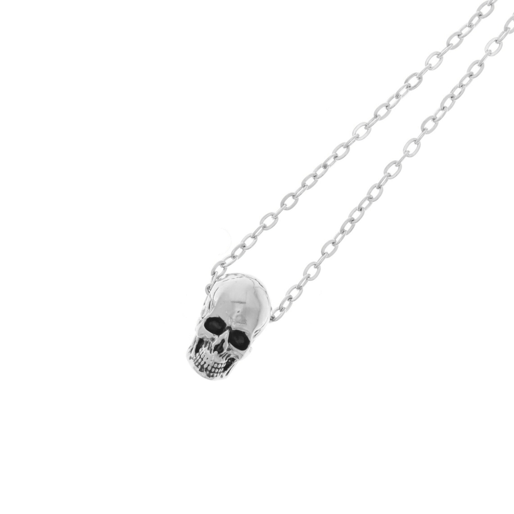 Zac's Alter Ego - 3D skull Ketting - Zilverkleurig